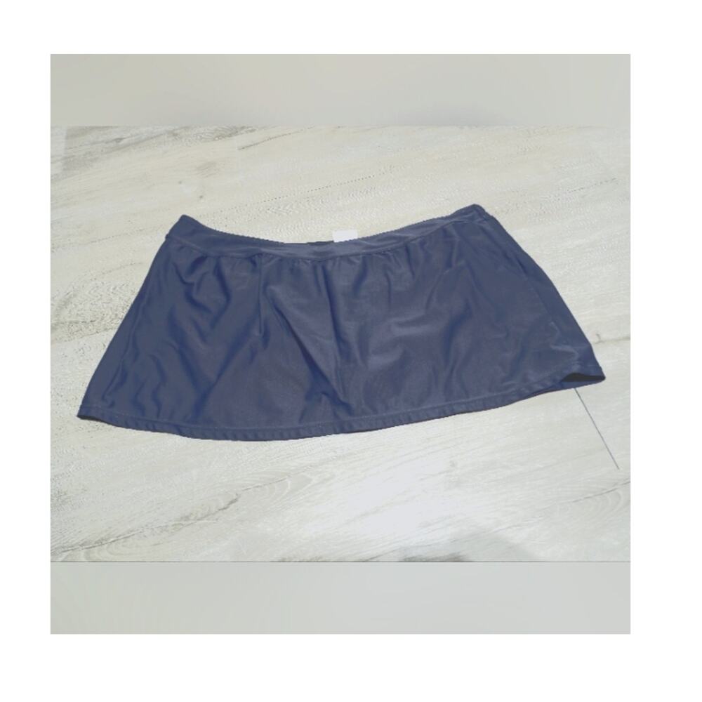 Captiva Sport Woman's Swim Skort Size Large Dark Gray
